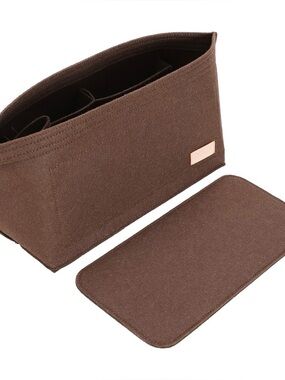 Brown Purse Organizer  Fabric  - Women Other- XL